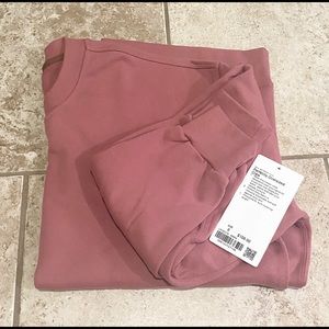 Lululemon NWT Perfectly Oversized Crew: Brier Rose